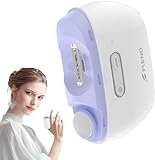 Elektrischer Nagelknipser, Elektrischer Nagelschneider Geeignet für Kinder, Erwachsene und Ältere, Automatischer Nagelknipser mit 2 Einstellbaren Geschwindigkeiten, Nagelknipser mit LED-Licht und Chip