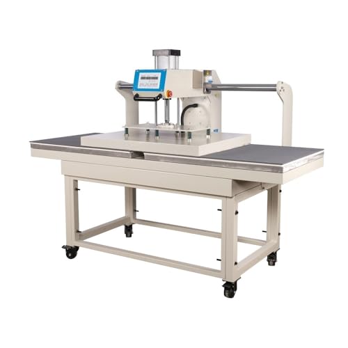 Máquina de termofijado neumática profesional con doble platina y control digital miniatura 3