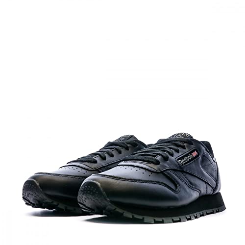 Image of Reebok Womens Classic Leather Sneaker, Black 2, 7.5 US