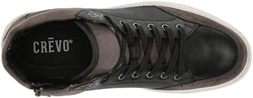 Crevo Men's Lerner Sneaker, Black, 8.5 | Image 4