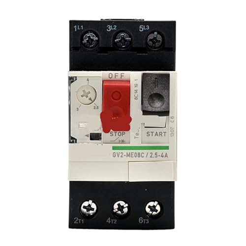 Disjoncteur de protection moteur GV2-ME08C tripolaire 2,5-4A