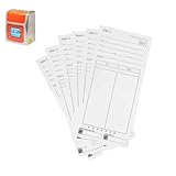 300 Time Cards for AT-2700 Time Clock, Replacement Employee Time Cards, 6 Packs of 50 Numbered Punch Cards (1-50) Double-Sided Durable Time Sheets for Attendance & Payroll Tracking