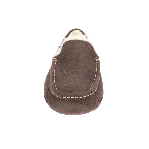 Chausson UGG Ascot en cuir pour homme style distressed