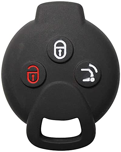 SHIFENG�V���R���J�[�L�[�v���e�N�V�����P�[�X�X�}�[�g�L�[�V�F�����߂�SMART 451 FORTWO FORFOUR ROADSTER 3�{�^���A�N�Z�T���[(��)