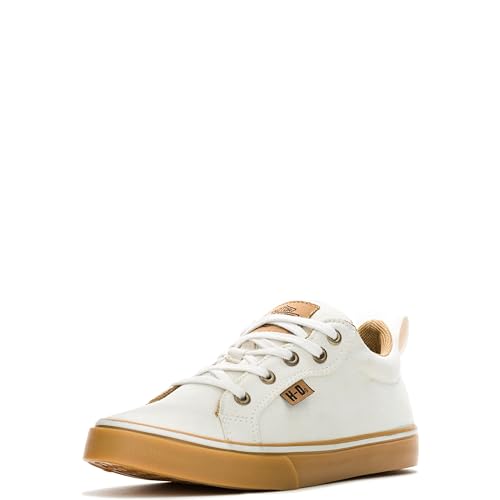 Harley-Davidson womens Torland Canvas Motorcycle Casual Sneaker White 9
