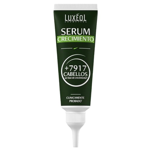 LUXÉOL - Serum Crecimiento Del Cabello - +7917 Cabellos En Fase De Crecimiento* - Clínicamente Probado - 98% Ingredientes De Origen Natural - Mujer/Hombre - 50ml