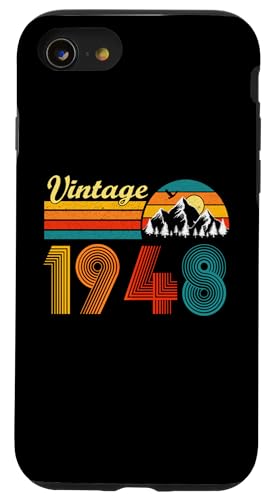 78�΂̒a�����v���[���g 78�� �j�� ���� ���g�� ���B���e�[�W 1948 �X�}�z�P�[�X iPhone SE (2020) / 7 / 8 �p