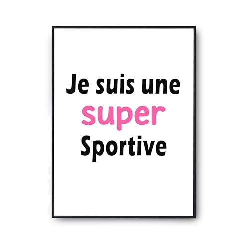 Décoration murale poster citation humour pour anniversaire