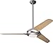 Modern Fan Co FLO-MN-52-BB-372-004 Contemporary Modern 52``Ceiling Fan from Flow Collection in Pwt, Nckl, B/S, Slvr. Finish,