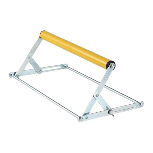 Support de scie à table robuste pliable jaune pour machine de découpe - 7
