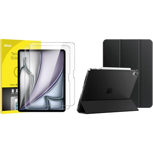 Funda y protector para iPad Air 13 M4 lote JETech de alta resistencia y máxima claridad