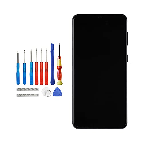 Pantalla táctil Dynamic AMOLED 2X fluida para Samsung Galaxy S21 G990F con kit de reparación
