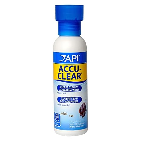 API ACCU-CLEAR Freshwater Aquarium Water Clarifier 118 ml Bottle Cover