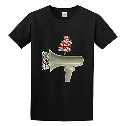 Photo de MIAOJUESI The Living End White Noise Mens Cotton Tshirt Size 3XL