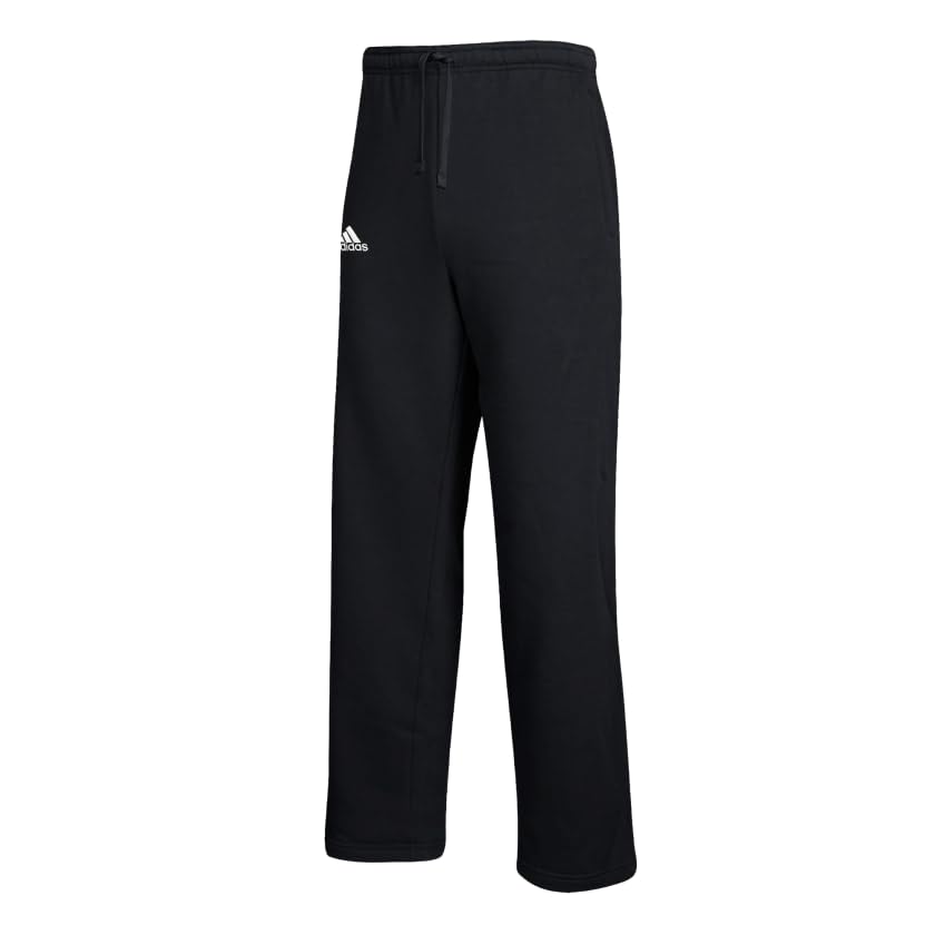 adidas Men's New Fleece Pants Black L Medium2