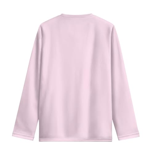 Image of Girls Long Sleeve T Shirt Cute Cartoon Crewneck Shirt for Kids 3-16Y Fall Winter Clothes