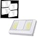 DECOMELODY 4Pcs Magnetical Wall Lamp LED Lighting Tool for Wardrobe Hallway Battery White Light Design Convenient Indoor Use Choice