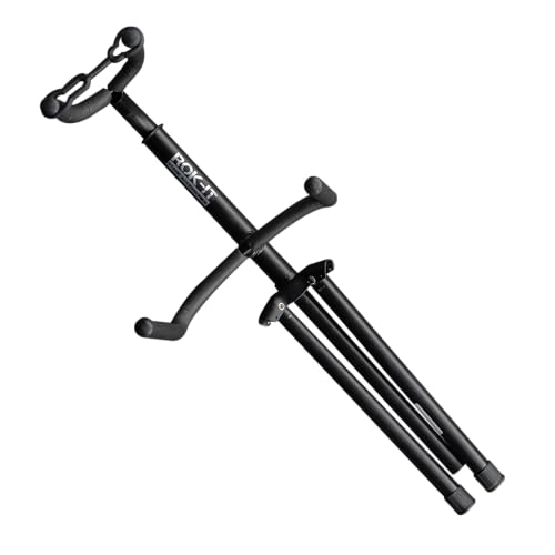 Gator Frameworks RI-GTRSTD-1 Rok-It Compact And Universal A-Frame Stand For Acoustic, Electric, Or Bass Guitars thumb #7