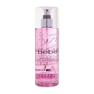 Bebe Sheer Body Mist – Body Spray for Women – Sensual and Flirtatious Womens Fragrance with Citrus Cocktail, Pink Peony and Sandalwood Notes – 8.4 oz