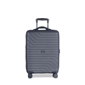 Carriall Groove Szara Walizka Podróżna Mała