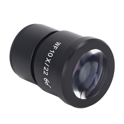 Oculaire de microscope 10X Cocoarm en alliage d'aluminium durable pour observations biologiques - 7