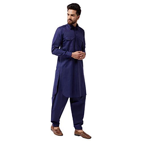 Image of SOJANYA (Since 1958 Men's Silk Blend Light Green Kurta & Nehrujacket with White Pyjama Combo