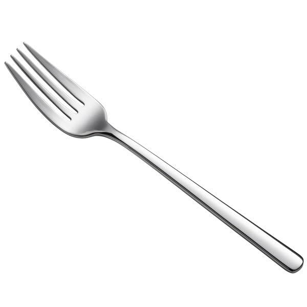 212 Main Quantum Stainless Steel Salad & Dessert Fork Silver
