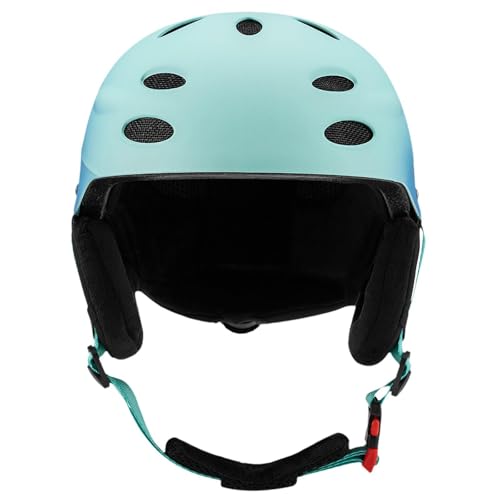 Aymzbd Ski Helmet Lightweight Breathable Portable Skateboard Helmet Skiing Accessories for Skateboarding Winter Activity Cycling Men, Blue