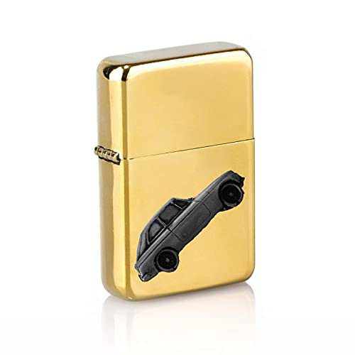 Briquet à essence British Car B GT Ref128 classique et rechargeable pour passionné d'auto