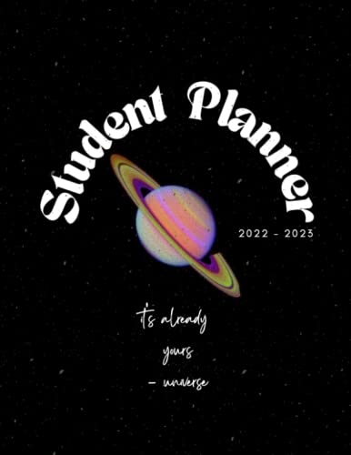 Student Planner for Aug 22 - July 23