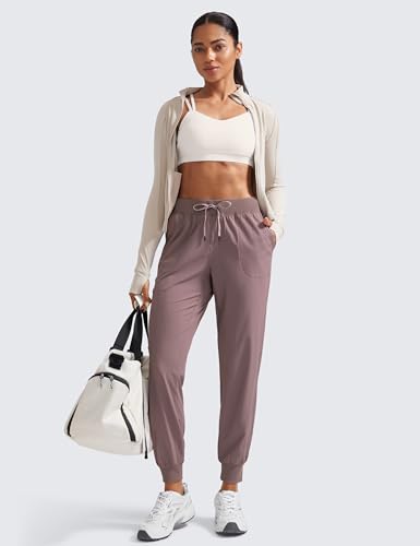 Image of CRZ YOGA Lightweight Workout Joggers 27.5 inch | Quick Dry, Pockets, for Women, Casual