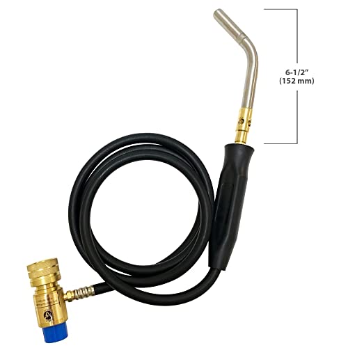 Appli Parts Apht-3W Single Burner Hand Torch With 5 Ft Hose And Handle For Soldering Welding And Brazing With Map Or Propane Fuel For Hvac And Plumbing #TOP5