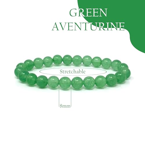 Image of Certified Crystal Bracelet | 8mm Beads | Stretchable Healing Bracelet | Bracelets for Men and Women |