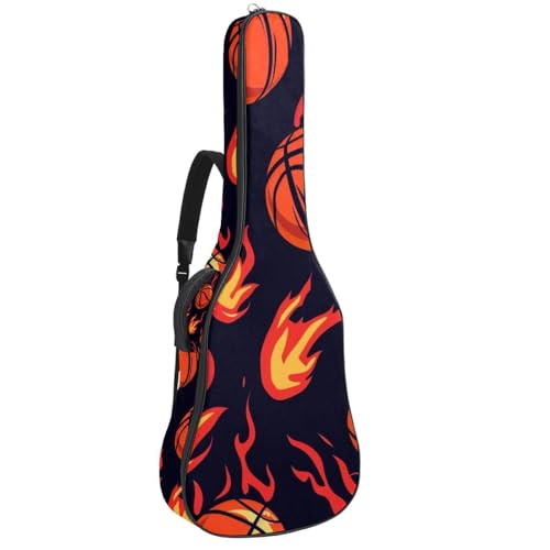 Sac guitare acoustique basket-ball pour vos trajets et cours de musique