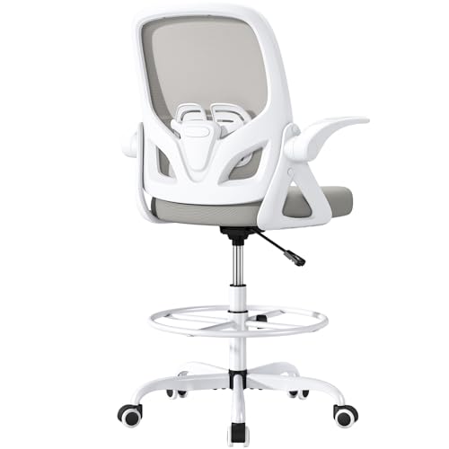 ORRSAKER Tall Drafting Chair with Lumbar Support and...
