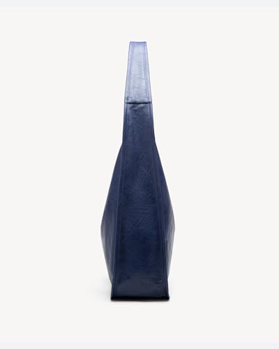 Image of NEWBELLA Hobo Purse, PU Leather Shoulder Bag, Tote Handbag for Work and Travel (Blue)