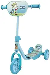 Patinete Infantil 3 Rodas Altura Ajustável 62-72cm, Suporta até 30kg, Base Antiderrapante