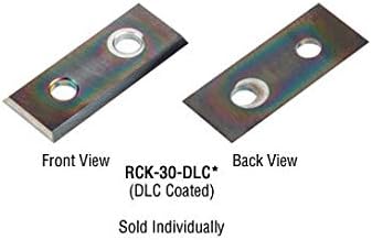 Amana Tool - RCK-30 Solid Carbide 4 Cutting Edges Insert Knife MDF, Chipboard, Solid Surfa