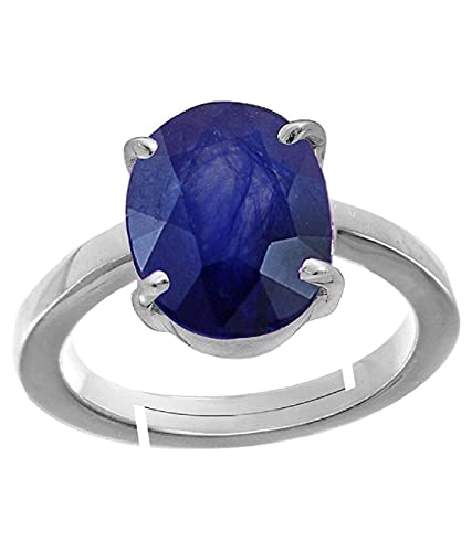 Bague en saphir bleu 9,25 Ratti en taille Small pour homme et femme