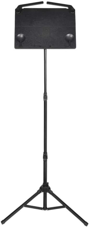 Leggio per spartiti, portatile, regolabile in altezza, con custodia, supporto universale per spartiti, design pieghevole per musicisti