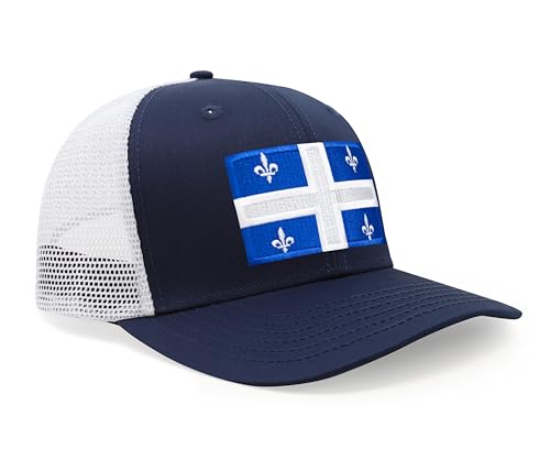 Image of International Tie State Hat for Men and Women, Adjustable Snapback Trucker Baseball Cap with Embroidered Patch