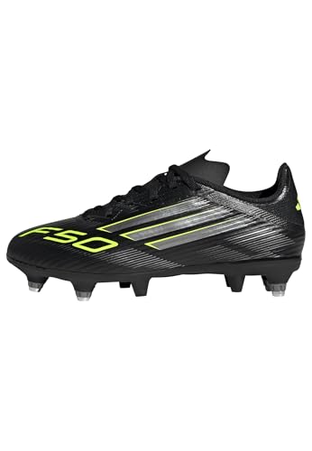 Crampons F50 League SG adidas enfant avec semelle souple terrain humide