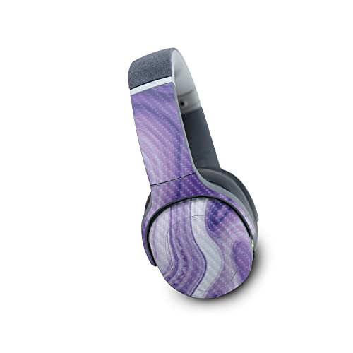 Image of MightySkins Carbon Fiber Skin Compatible with Skullcandy Crusher Evo Wireless - Lavendar Acrylic | Protective, Durable Textured Carbon Fiber Finish | Easy to Apply
