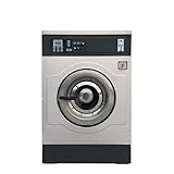 Commercial Coin & Credit Card Operated Washer - Heavy Duty Laundromat Washing Machine with Card Reader for Laundromats, Hotels & Multi-Housing