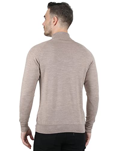 Image of Monte Carlo Men Wool High Neck Pullover Sweater