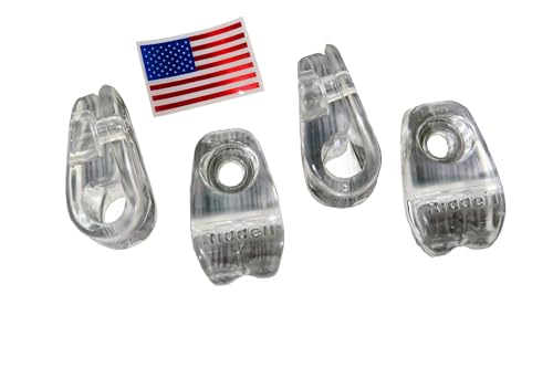 Riddell Speed & Victor Facemask Clips, 4 Pack, Green