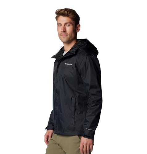 Columbia Men's Watertight II Waterproof Rain Jacket, Black, 2X Tall - image 4