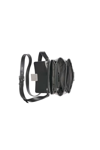 Image of Calvin Klein Women's Clove Triple Compartment Flap Crossbody