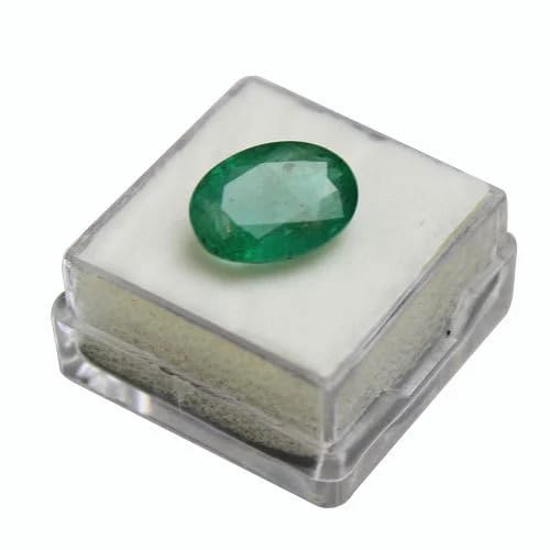 Esmeralda zambiana de 9.45 quilates para crear anillos personalizados y joyería astrológica