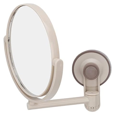 Espejo de Maquillaje Portátil de Pared con Aumento 1X y 2X Cover